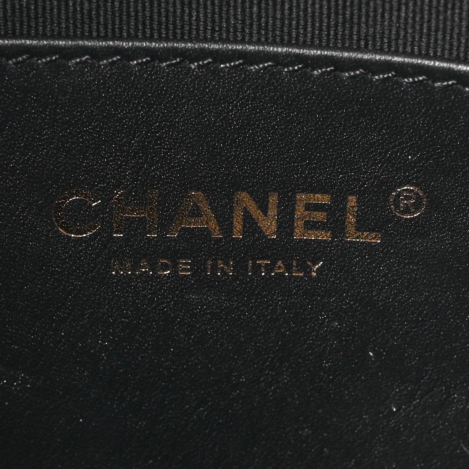 Chanel Lambskin Enamel Quilted Waist Bag Black 6 of 11