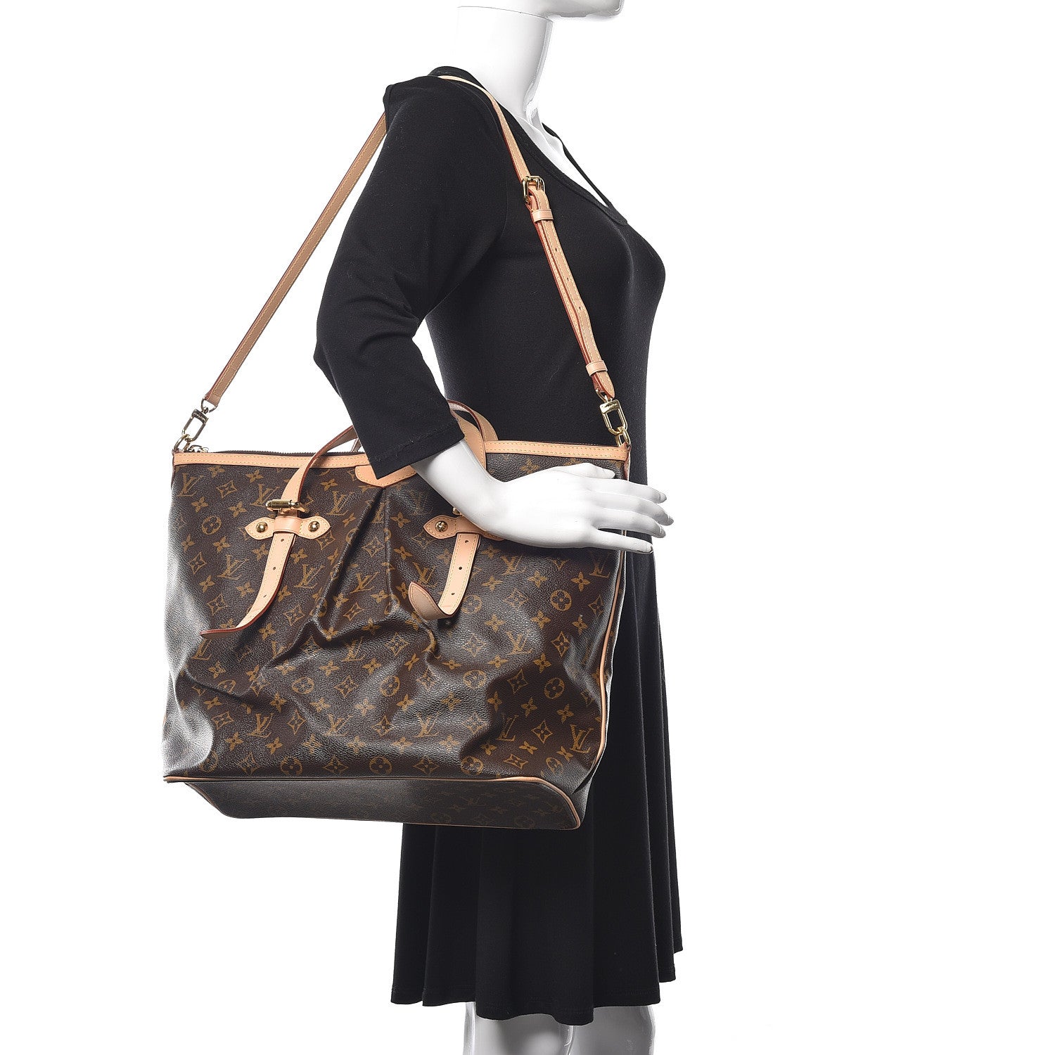 Louis Vuitton Monogram Palermo GM 3 of 10
