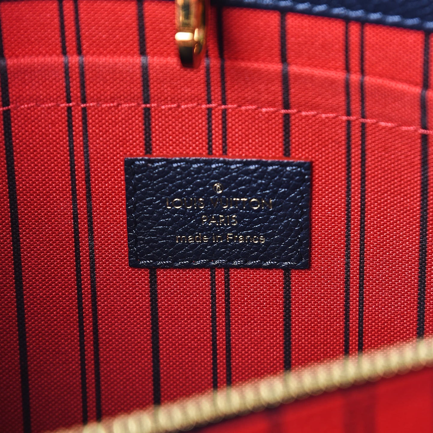 Empreinte Montaigne BB Marine Rouge