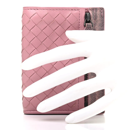 Bottega Veneta Nappa Ayers Intrecciato Compact Wallet 2 of 9