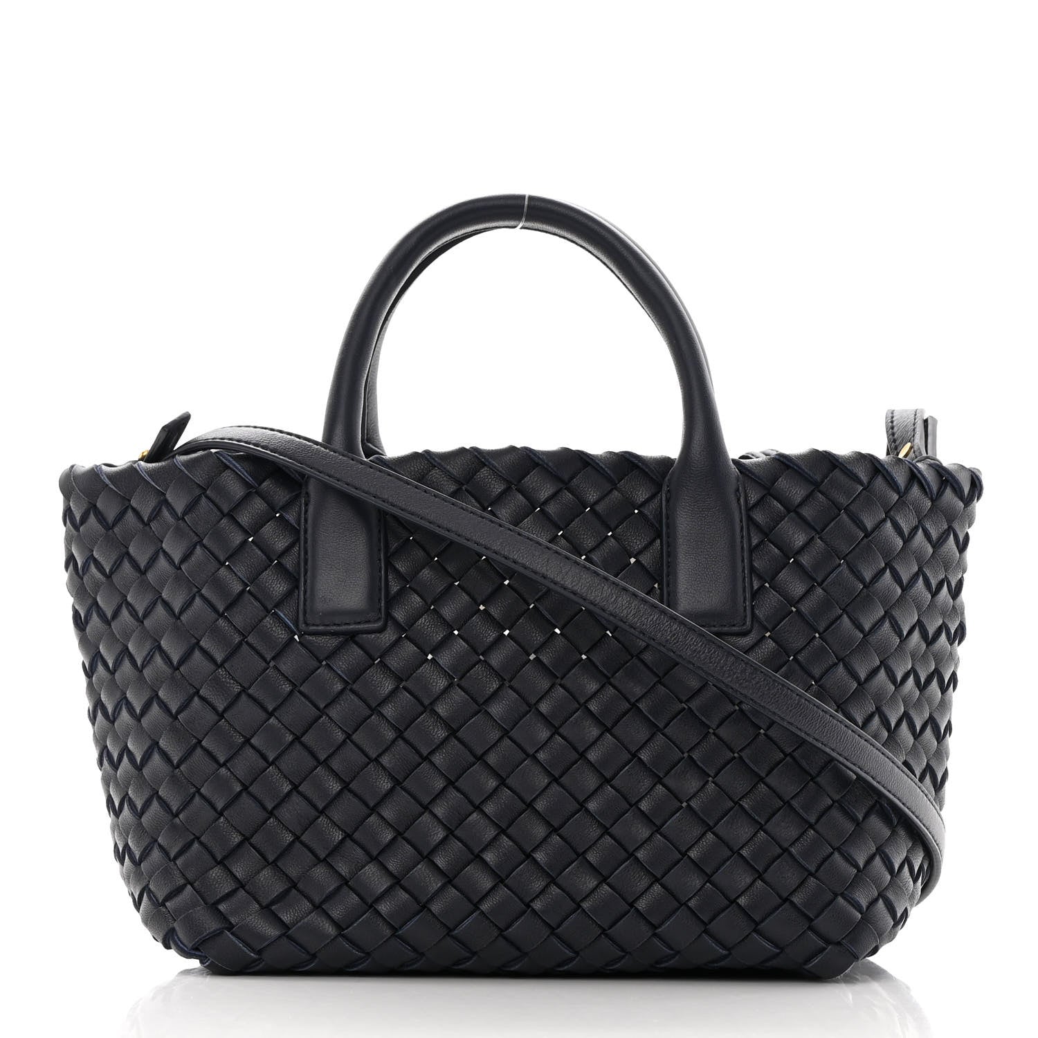 Bottega Veneta BOTTEGA VENETA Nappa Intrecciato Mini Cabat Black 3 of 13