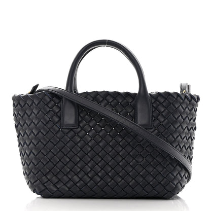Bottega Veneta BOTTEGA VENETA Nappa Intrecciato Mini Cabat Black 3 of 13