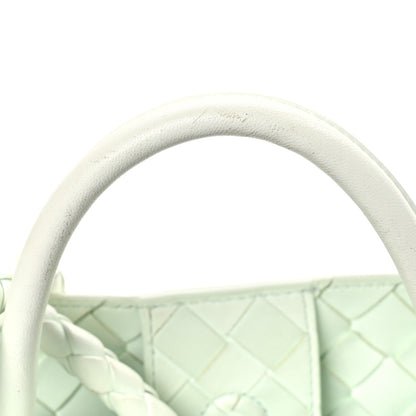 Bottega Veneta Nappa Intrecciato Medium Andiamo Shoulder Bag Glacier 10 of 10