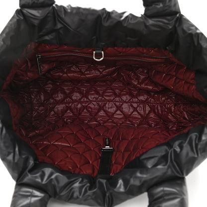 Chanel Nylon Quilted Coco Cocoon Reversible Tote Black 5 of 11