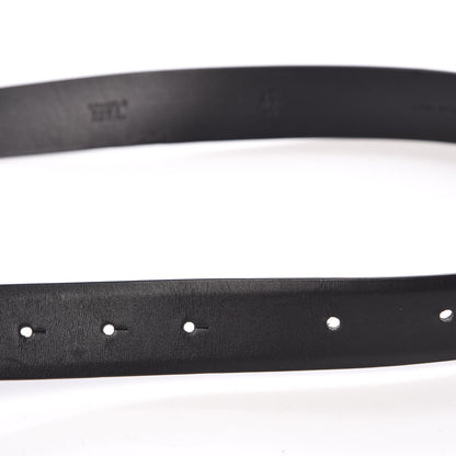 Chanel Calfskin CC Logo Belt 80 32 Black 7 of 10