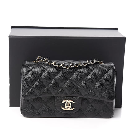 Chanel Caviar Quilted Mini Rectangular Flap Black 11 of 11