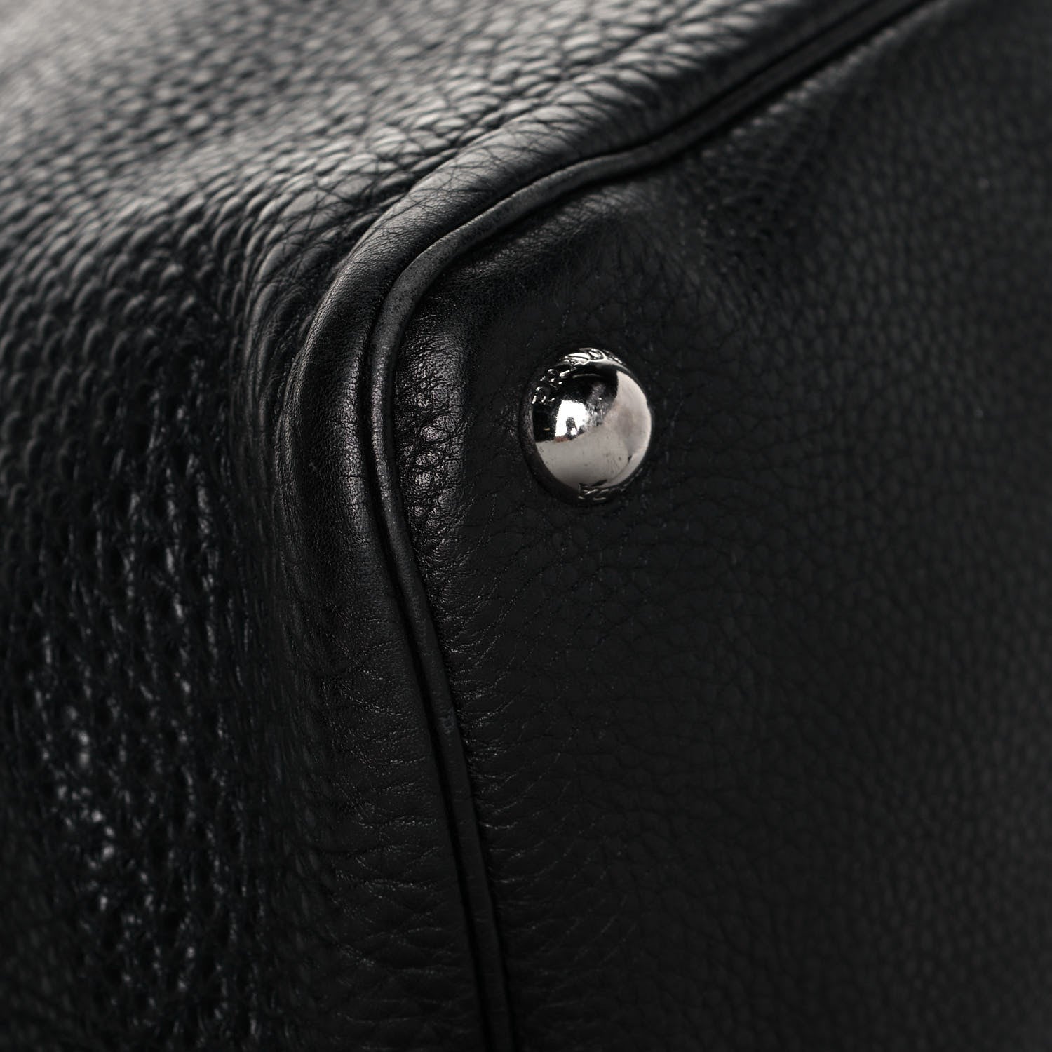 Prada Vitello Daino Tote Black 11 of 16