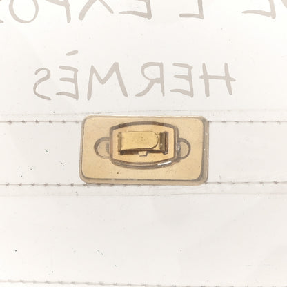 Hermes Vinyl Souvenir De L'Exposition Kelly Transparent 13 of 15