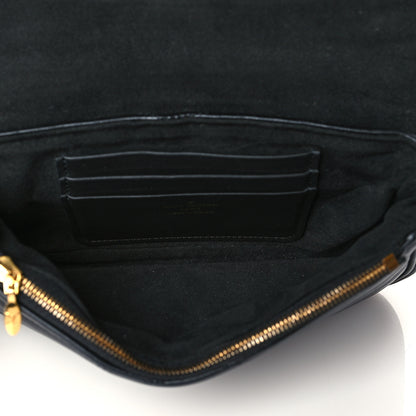 Louis Vuitton Calfskin New Wave Chain Pochette Black 5 of 10