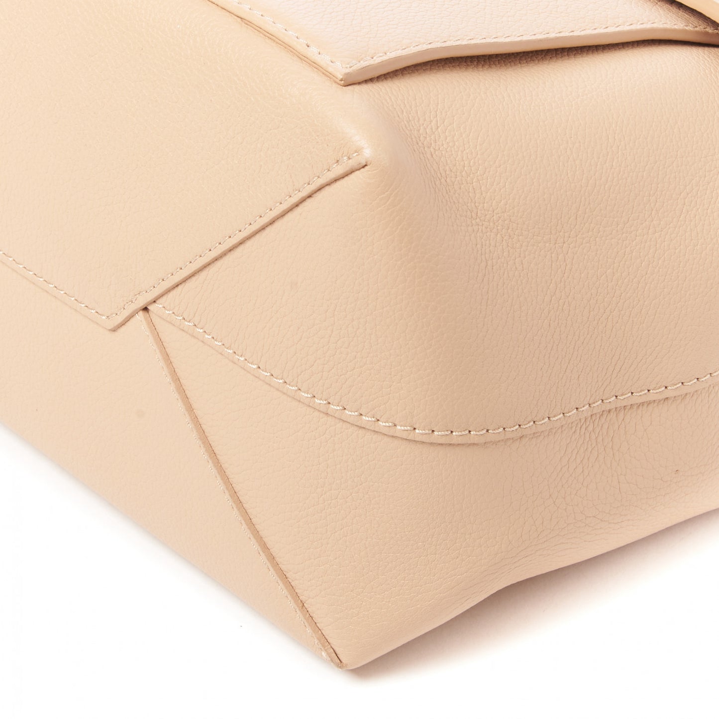 Calfskin Lockme PM Dune