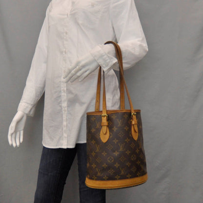 Louis Vuitton Monogram Petit Bucket 23 2 of 7