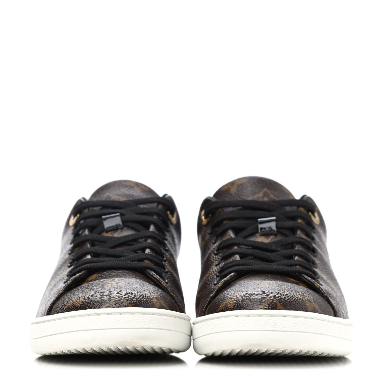 Louis Vuitton Patent Monogram Frontrow Sneakers 38.5 2 of 4