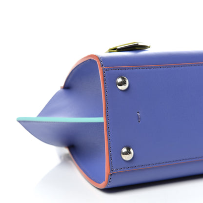 Fendi Vitello Dolce Mini 3jours Tote Viola Cassis 5 of 11
