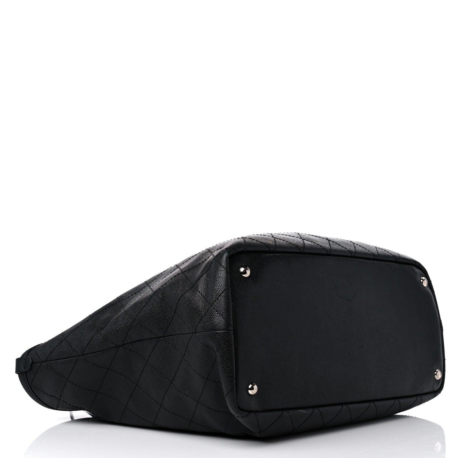 Chanel Grained Calfskin Large Shopping Fever Tote Black 5 of 22