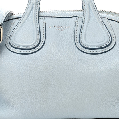 Givenchy Waxed Calfskin Micro Nightingale Baby Blue 9 of 12