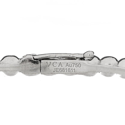Van Cleef & Arpels 18K White Gold Perlee Pearls of Gold Bracelet S 3 of 3