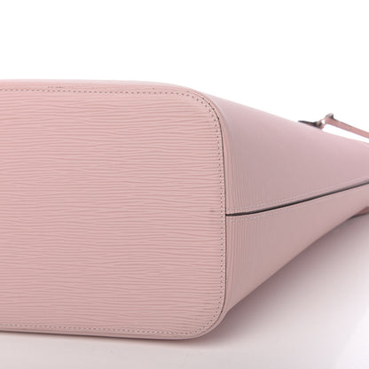 Louis Vuitton Epi Neverfull MM Rose Ballerine 8 of 12