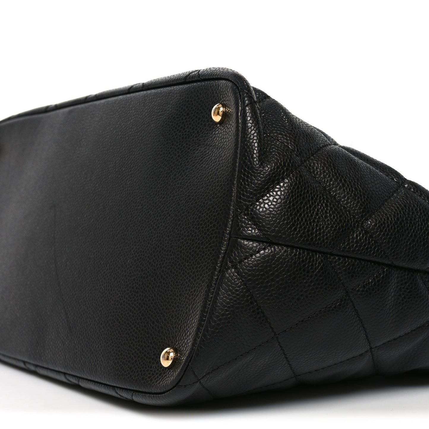 Caviar Quilted CC Timeless Soft Tote Black