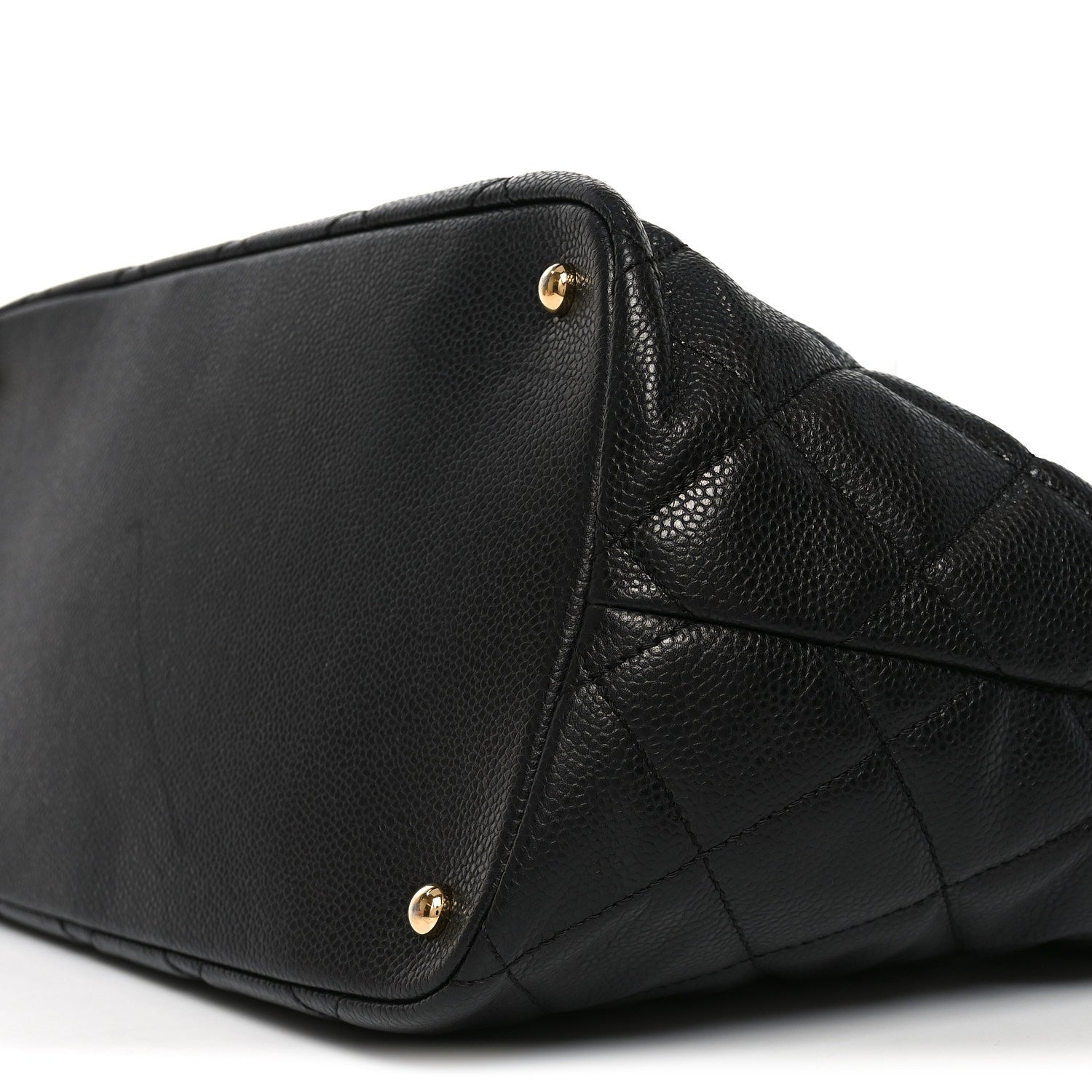Chanel Caviar Quilted CC Timeless Soft Tote Black 9 of 9