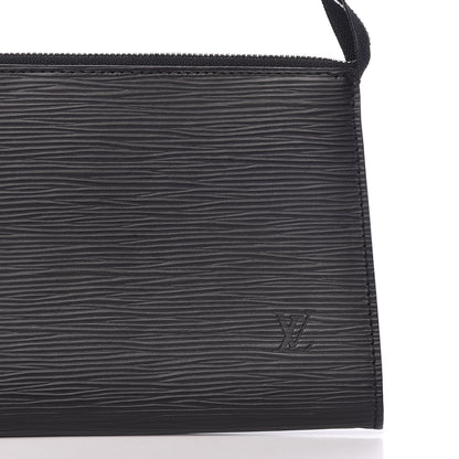 Louis Vuitton Epi Pochette Accessories 24 Black 10 of 10