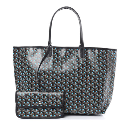 Goyard Goyardine Saint Louis Claire Voie PM Black Blue 1 of 8