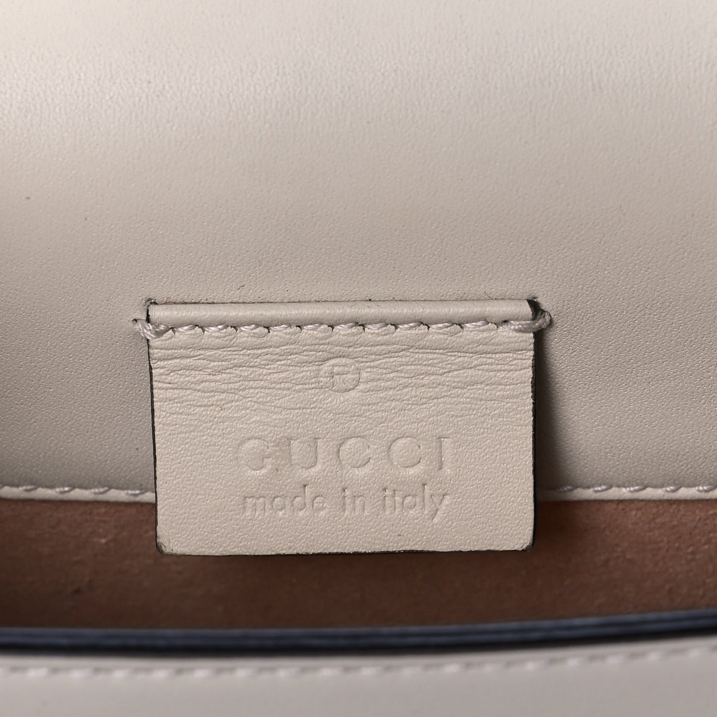Calfskin Super Mini Sylvie Chain Shoulder Bag White