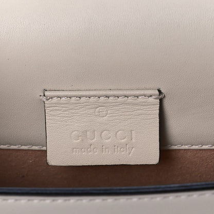 Gucci Calfskin Super Mini Sylvie Chain Shoulder Bag White 6 of 12