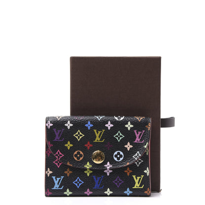 Louis Vuitton Monogram Multicolor Business Card Holder Black Grenade 10 of 10