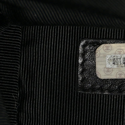 Chanel Calfskin Stitched XL Weekender Black 7 of 15