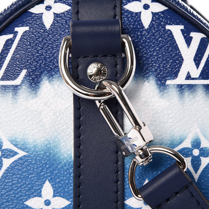 Louis Vuitton Monogram Escale Speedy Bandouliere 30 Blue 11 of 15