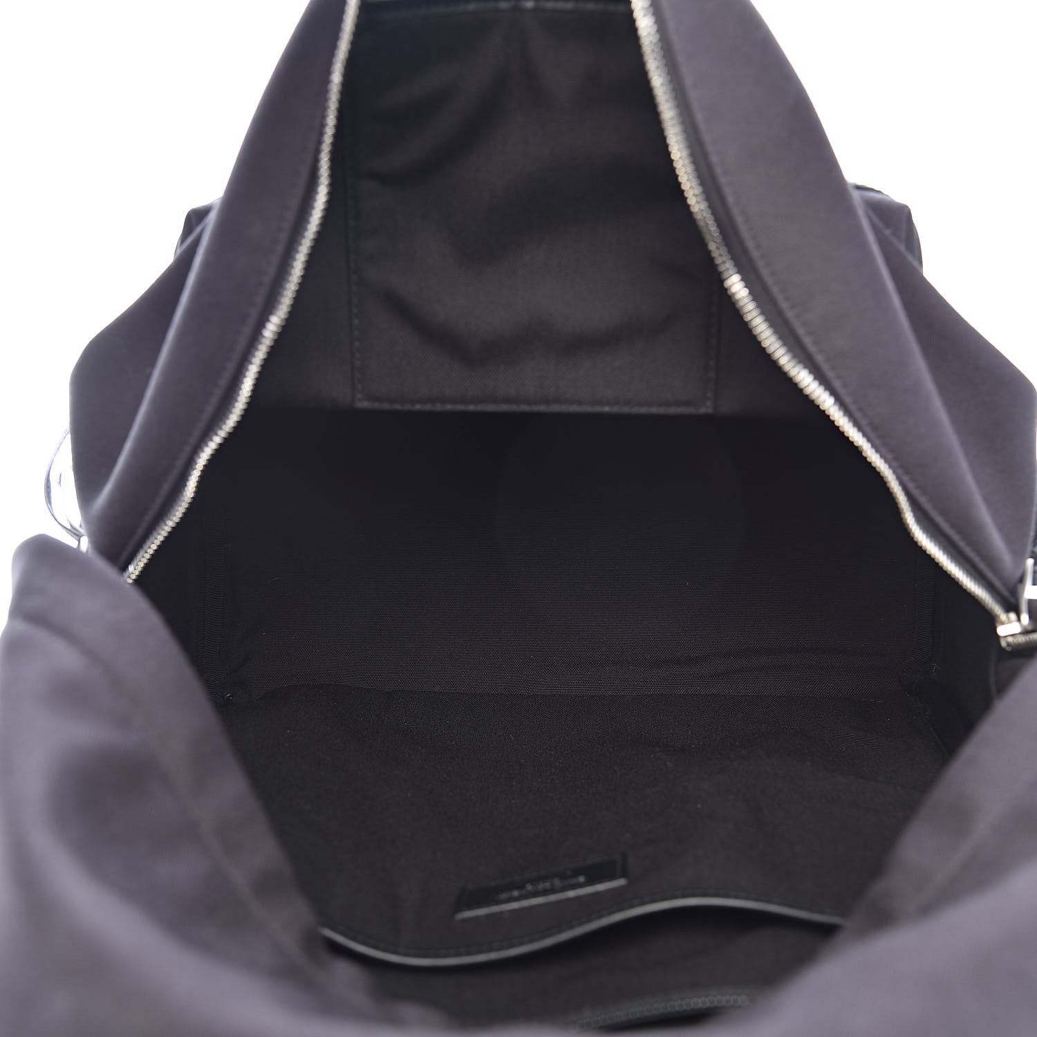 Saint Laurent Canvas Logo City Backpack Navy 5 of 12