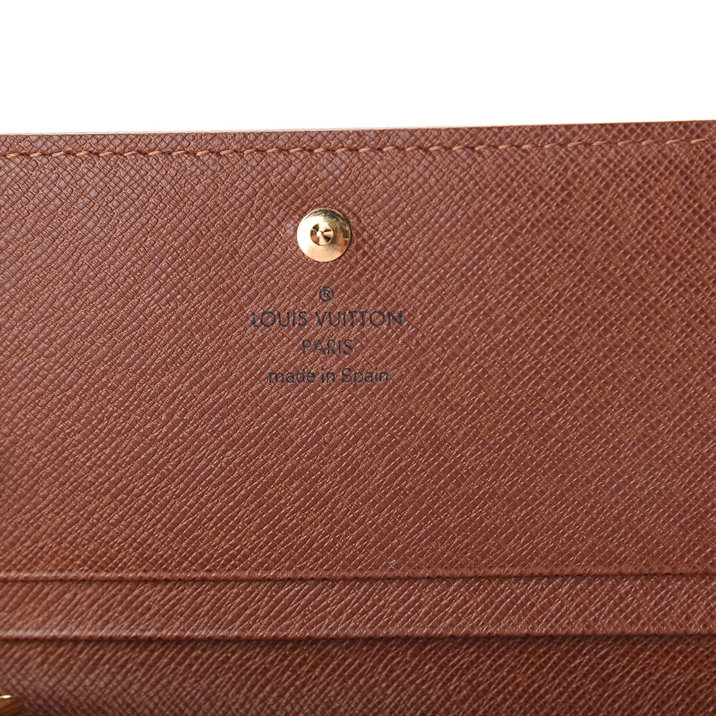 Monogram Porte-Monnaie Billets Tresor Wallet