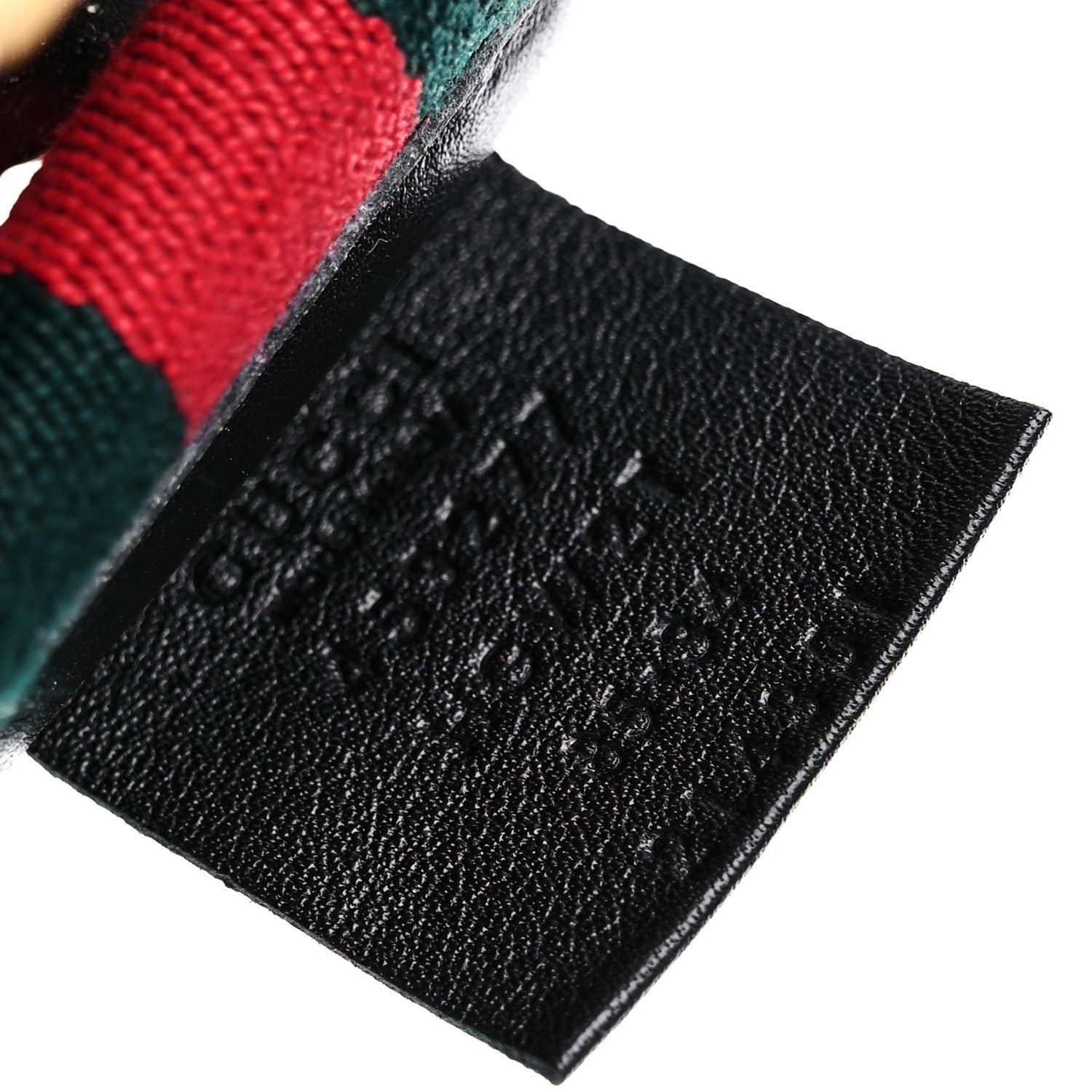 Gucci Web Queen Margaret Bee Belt 85 34 Red Green 4 of 5