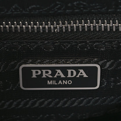 Prada Nylon Tessuto Impuntu Quilted Crossbody Bag Black 6 of 9