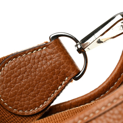 Hermes Taurillon Clemence Evelyne PM Gold 18 of 19