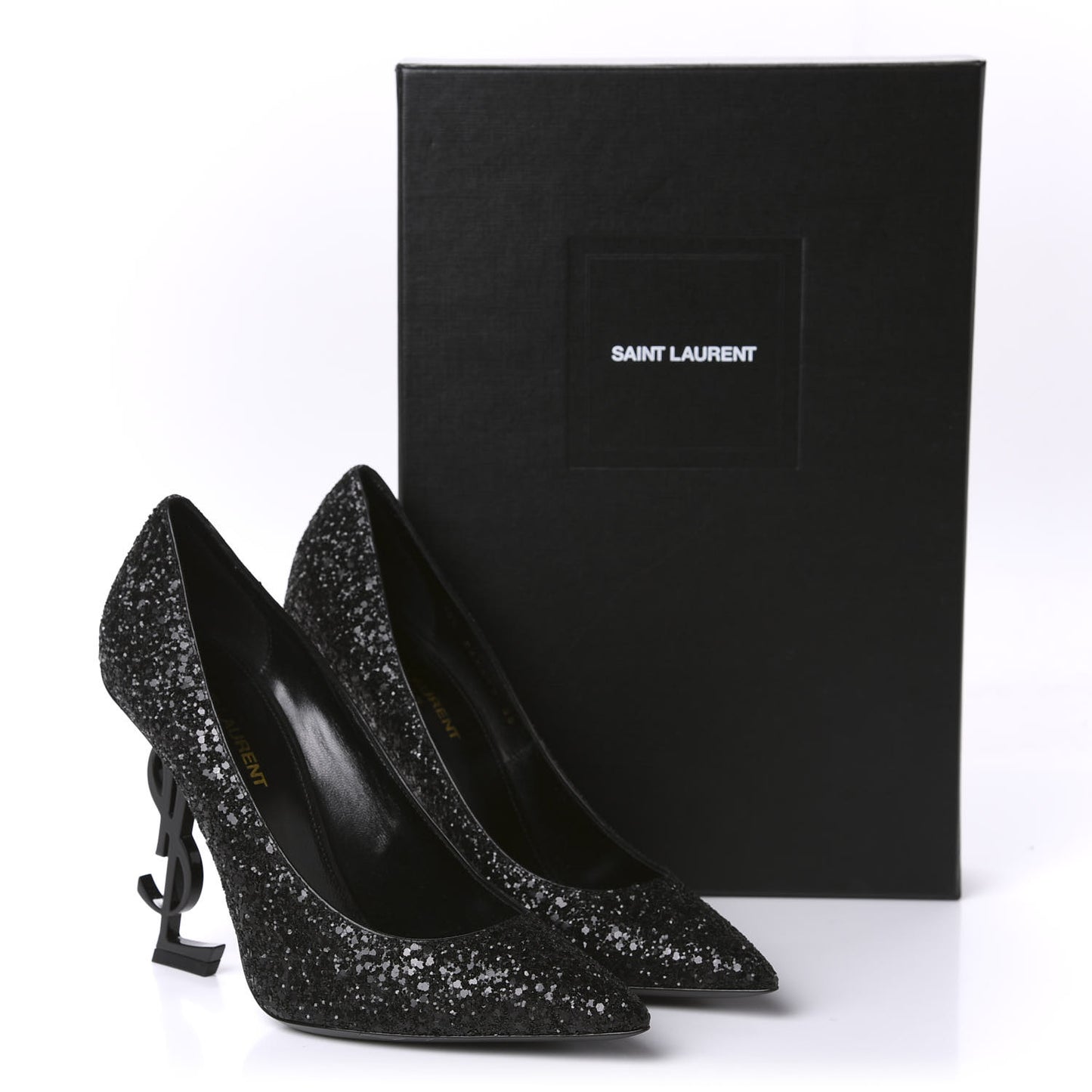 Glitter Opyum 100 Pumps 38 Black