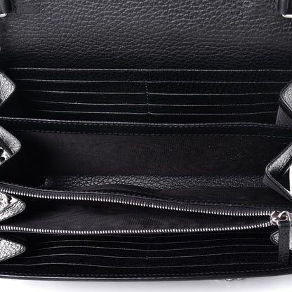 Gucci Calfskin Mini Dionysus Chain Wallet Black 5 of 9