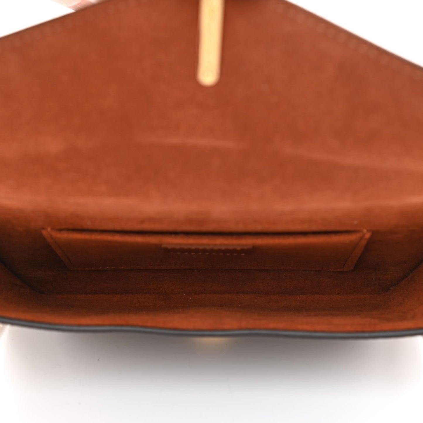 Monogram Padlock On Strap Caramel