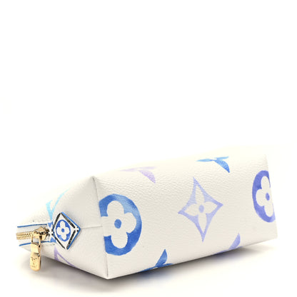 Louis Vuitton Monogram Giant By The Pool Cosmetic Pouch PM Blue 4 of 8