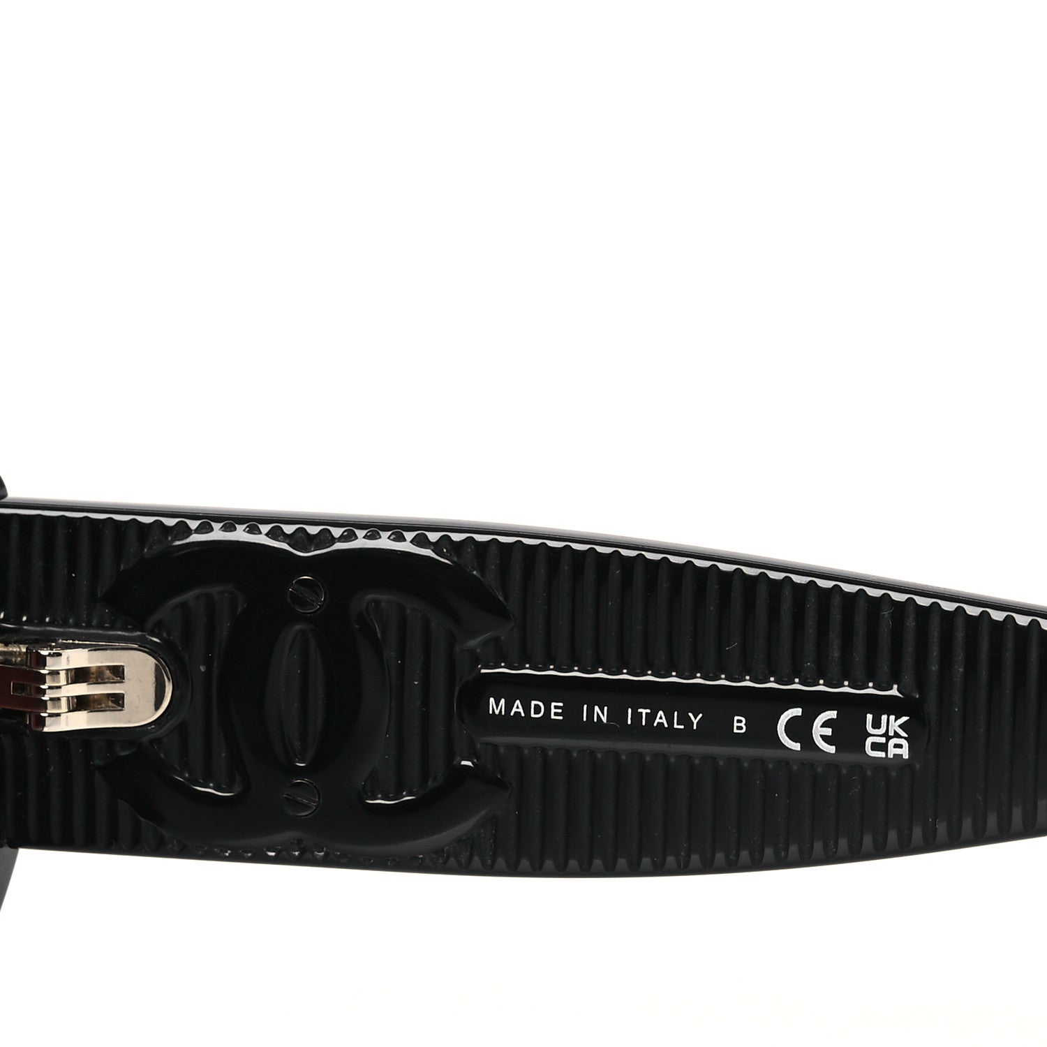Chanel Acetate Rectangle Sunglasses 5493 Black 5 of 12