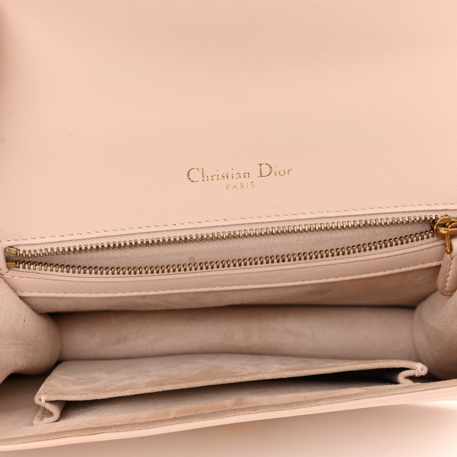 Christian Dior Lambskin Studded Medium Diorama Flap Bag Rose Poudre 5 of 15