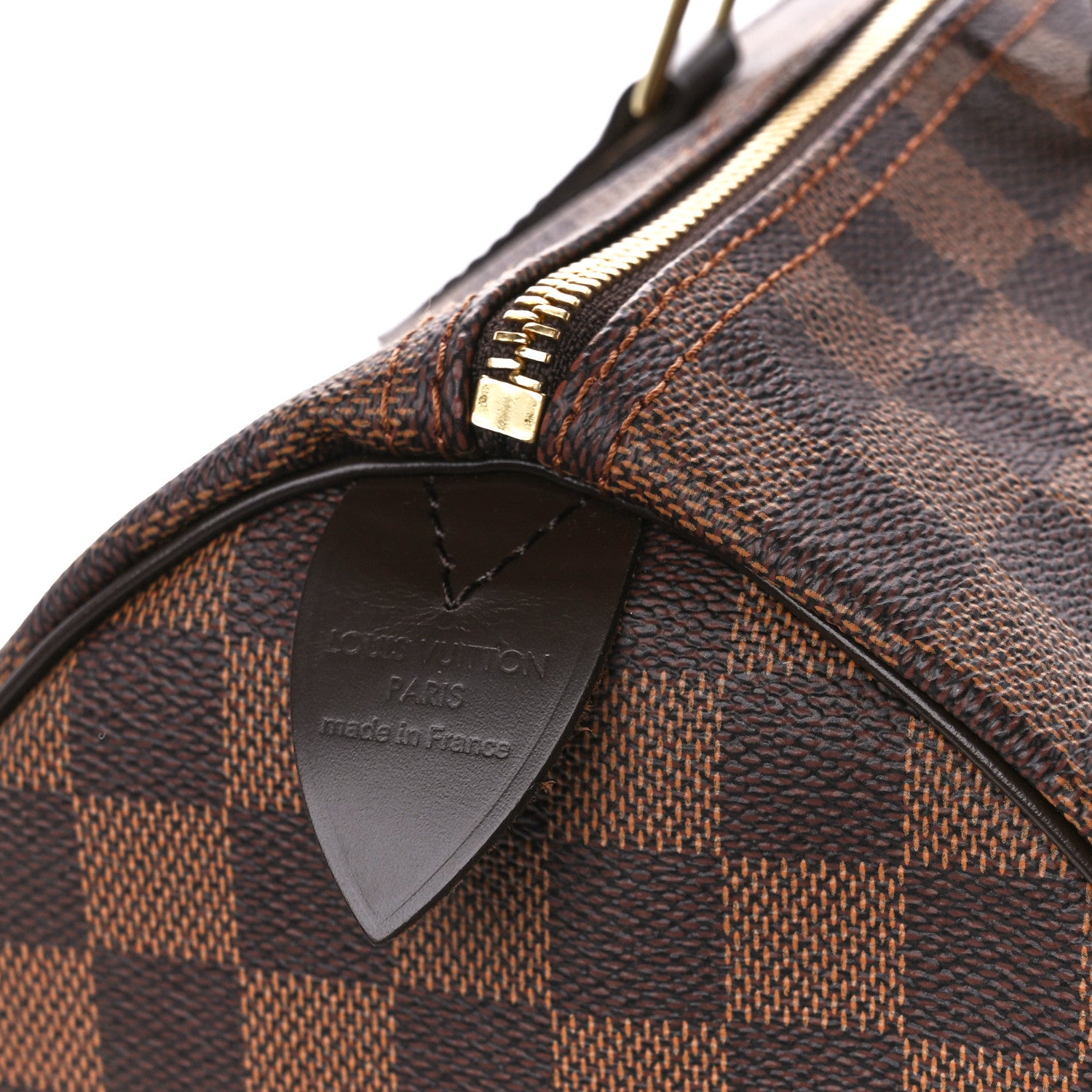 Louis Vuitton Damier Ebene Speedy 35 10 of 13