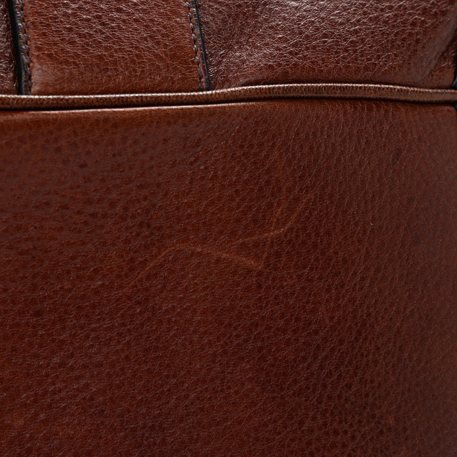 Prada Cervo Deerskin Animalier Large Satchel Cacao 13 of 14