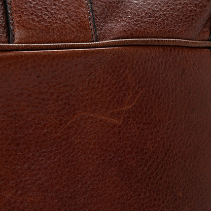 Prada Cervo Deerskin Animalier Large Satchel Cacao 13 of 14