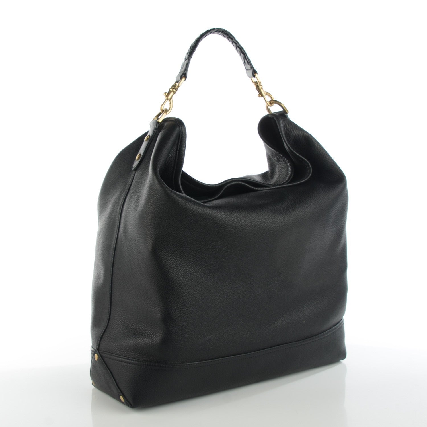 Mulberry Pebbled Calfskin Effie Hobo Black 3 of 8