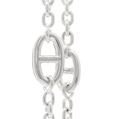 Hermes Sterling Silver Farandole Necklace 120 5 of 6