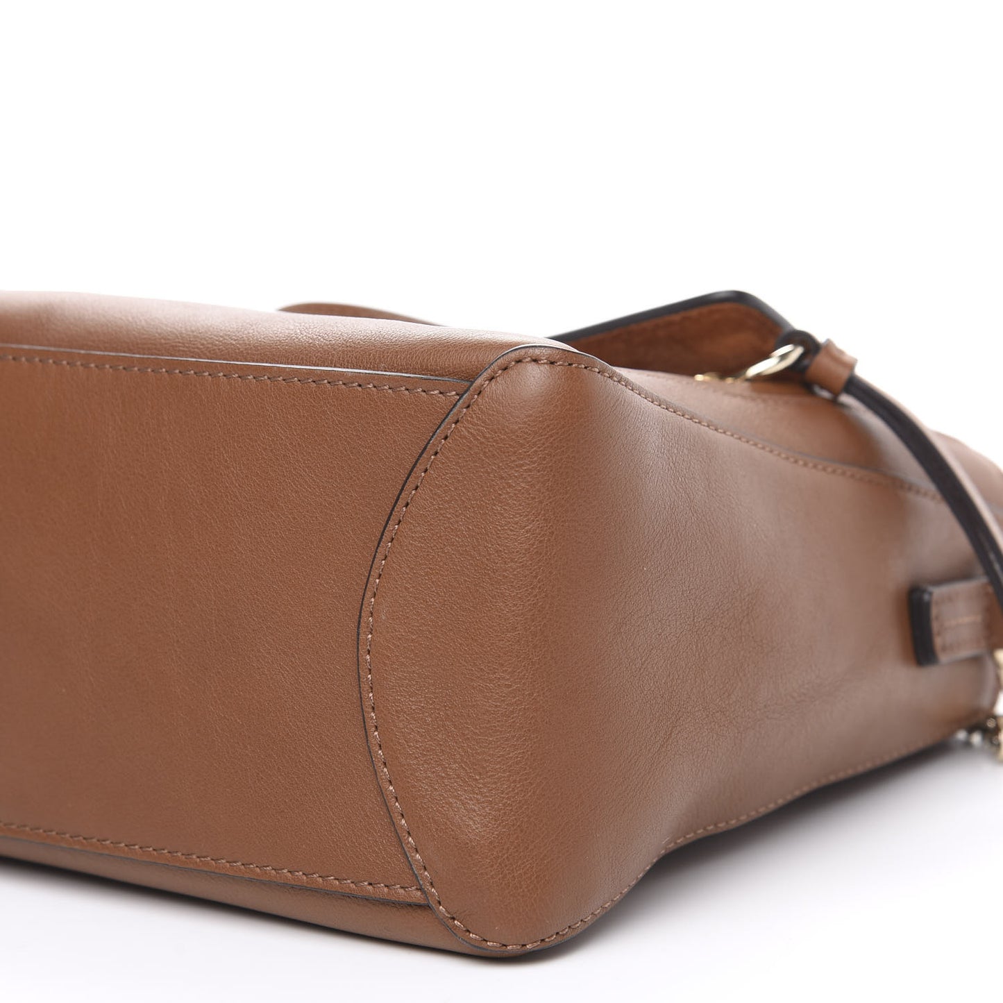 Calfskin Small Faye Day Shoulder Bag Tan
