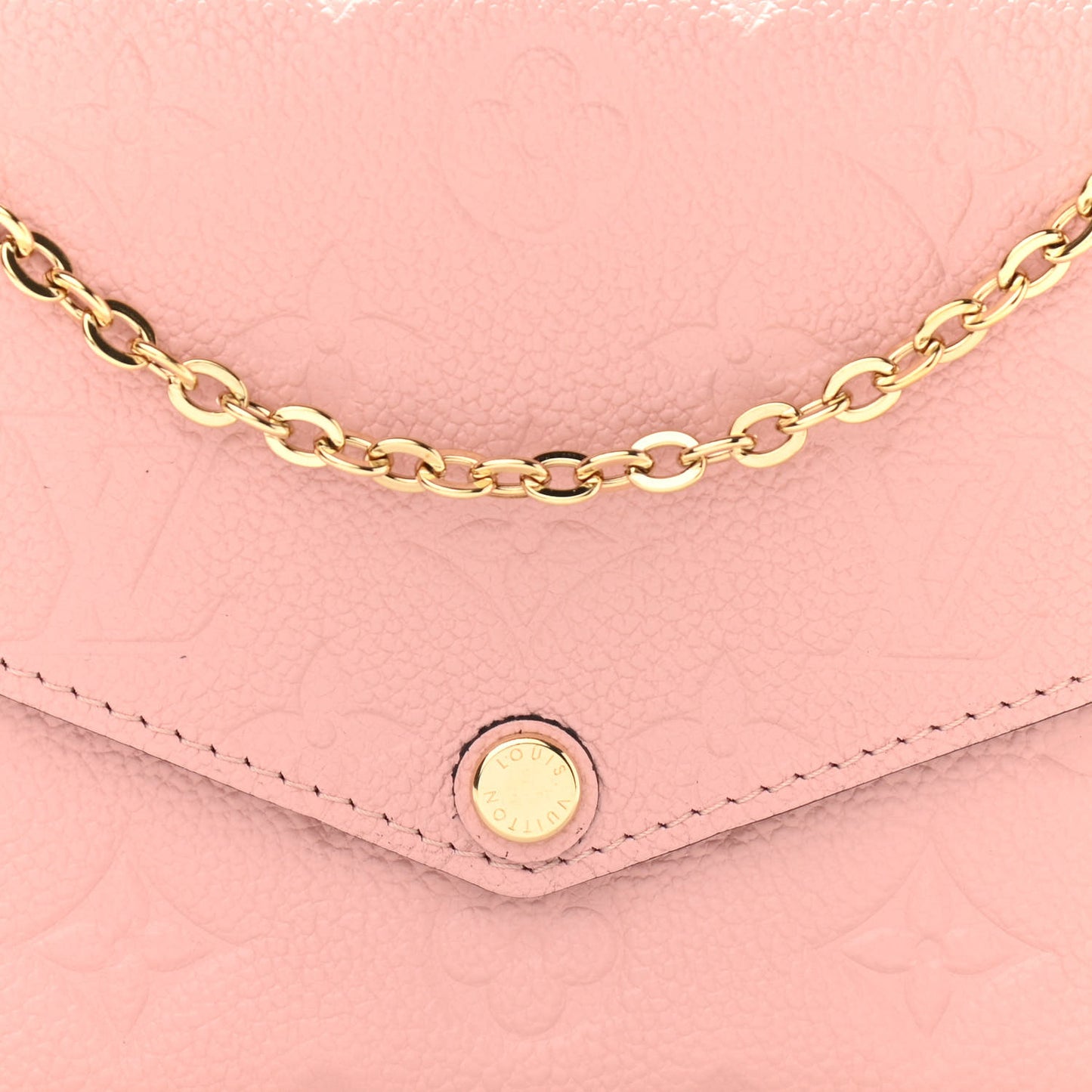 Empreinte Pochette Felicie Chain Wallet Rose Poudre