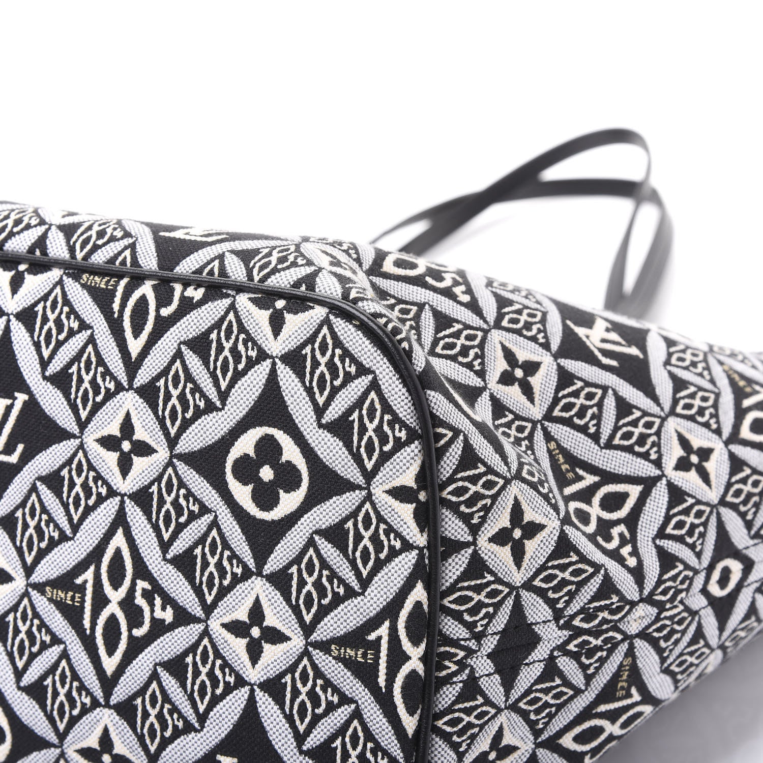 Louis Vuitton Jacquard Since 1854 Neverfull MM Grey 9 of 12
