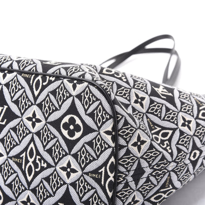 Louis Vuitton Jacquard Since 1854 Neverfull MM Grey 9 of 12